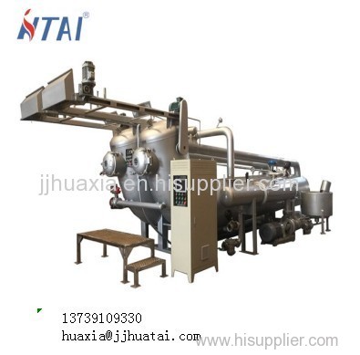 high temperature and high pressure overflow jet dyeing machine
