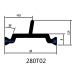 28mm Extruded Eurogroove Polyamide Profiles for Aluminum Windows and Doors