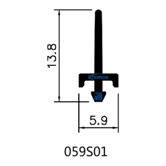 Polyamide Extrusion PA66 GF25 Thermal Insulation Profiles for Doors & Windows