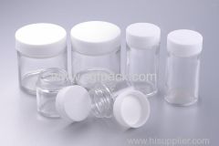 Screw Glass Jar Empty Child Proof Glass Bottle jar Resistant cap Glass Container For CBD products