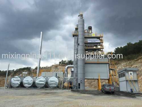 mobile asphalt mixing plant