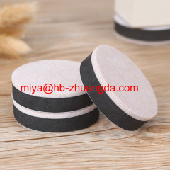 high quality wool felt material chemical ciliated felt to make carpet dust-proof pad heat insulation pad