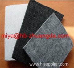 high quality wool felt material chemical ciliated felt to make carpet dust-proof pad heat insulation pad