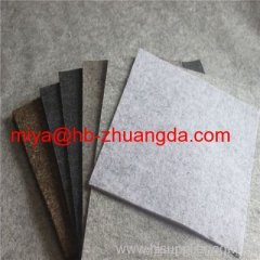 high quality wool felt material chemical ciliated felt to make carpet dust-proof pad heat insulation pad