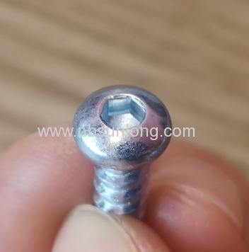 Self tapping screw - pan head - socket cap - zinc coated