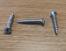 Self tapping screw - oval raised head - cross phillip drive - zinc coated