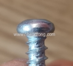 Self drilling screw - pan head - cross phillips drive - zinc coated