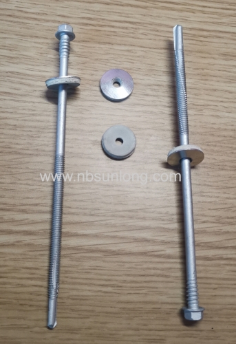Sandwich Panel Screw with Drilling Point EPDM Washer SST 500/1000 hours used for steel