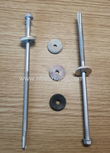 Sandwich Panel Screw with Drilling Point EPDM Washer SST 500/1000 hours used for steel