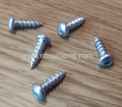 Self tapping screw - pan head - socket cap - zinc coated