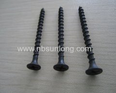 EN14566 Drywall screw - coarse thread- bugle head - phillips drive - phosphated / zinc coated