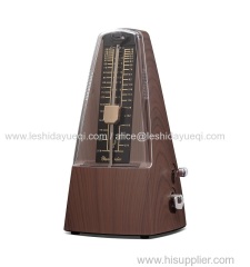 Yueshida wooden Metronome Wind Up Mechanical Pyramid Shape Metronome