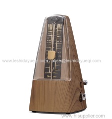 Yueshida wooden Metronome Wind Up Mechanical Pyramid Shape Metronome