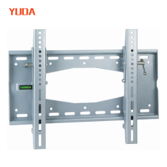 Titling sliding wall bracket with bubble