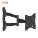 Swivel 180 degrees/articulating wall mount tv bracket for 15"-37" screens