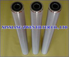 sintered metal filter element