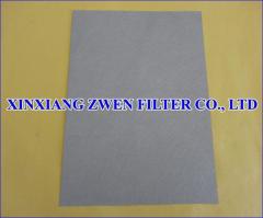 Sintered Metal Fiber Felt