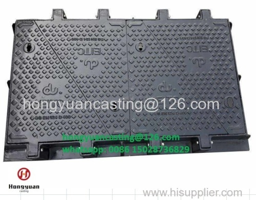 JRC12 Carriageway Manhole Cover Ductile Iron D400 EN124