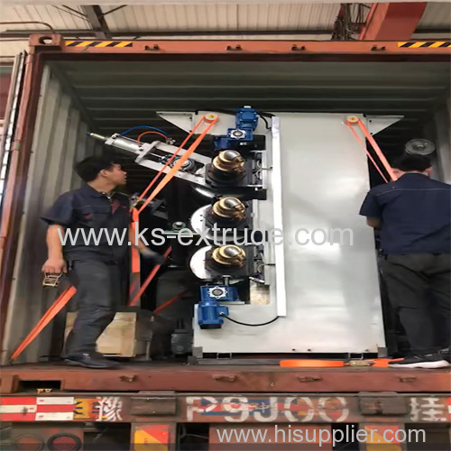 Packing of Vertical Four Roller Marble Sheet Machine for India