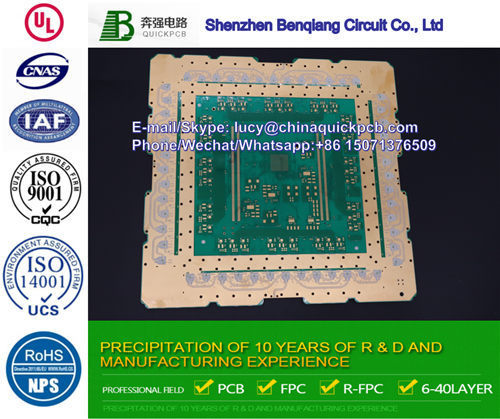 China Rigid Multilayer Printed Board PCB Manufacturer with Gjb9001 and RoHS Certification