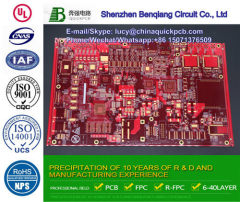Shenzhen Immersion Gold Printed Circuit Board PCB Manufacturer with UL and RoHS Certification