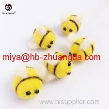 attractive wool felt animal handicraft products for children playing