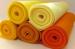 Synthetic fibre felt polyester non-woven synthetic fibre felt