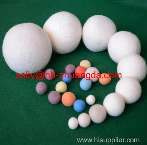 100% wool felt dryer ball