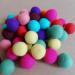 2cm 7cm 8cm 9cm 10cm 100% wool felt dryer balls for laundries