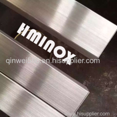 316L Rectangular Stainless Steel Welded Pipe