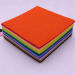 wool felt sheet colorful