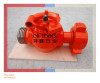 API 6A Wellhead High Pressure Plug Valve with Fig 1502 Union