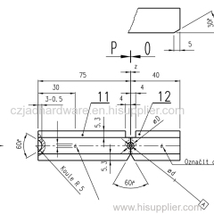 Nail Making Die for Z94 Series Nail Making Machine