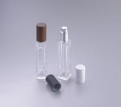 7ml perfume spray bottle with wooden cap