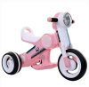 Pink color baby plastic kids electric car 3 wheel motorcycle for girls