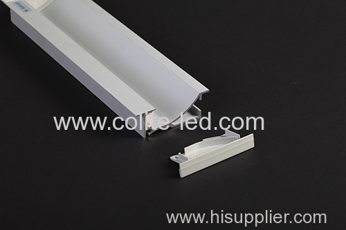 Recessed wall or brick LED aluminum profile