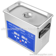 3L Digital Heated Sonic Bath Ultrasonic Jewelry Cleaner