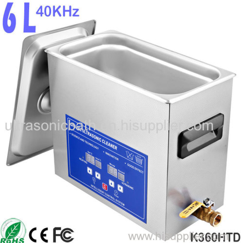 6L Digital Dental Ultrasonic Bath Cleaner for Dentures