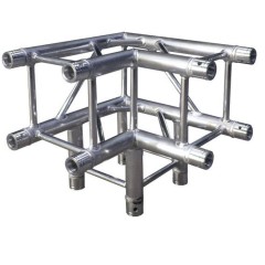 T type 3-way V Corner for 290x290mm square truss