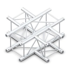 Cross type 4-Way corner for 290x290mm Square truss