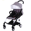 Summer Baby Stroller 3 in 1 Canopy Multifunctional Baby Stroller Stainless Steel Pram