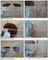 Different kinds of eye glasses/eyewears/sunglasses inspection