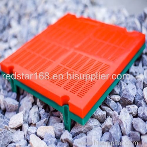 polyurethane screen panel for crusher and screening