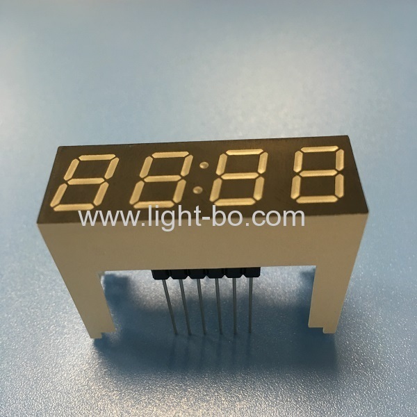 Customized Super bright orange 0.39" 4 Digit led clock dispplay for digital timer controller