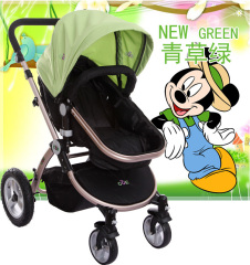 baby stroller manufacturer high landscape and foldable baby pram