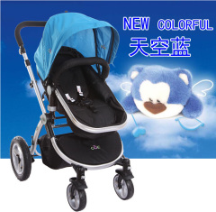 baby stroller manufacturer high landscape and foldable baby pram