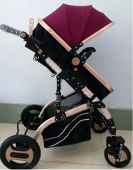 Fashionable Shocking Proof Luxury 3 in 1 Baby Stroller