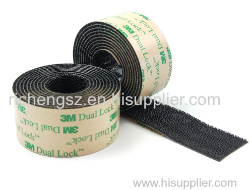 3M Scotch SJ4575 Black Low Profile Reclosable Fastener Tape