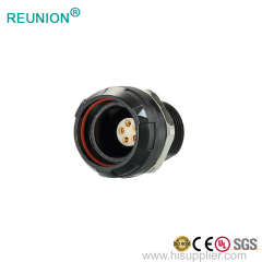 P Series IP50 Plastic Straight Plug LED Light Connector Medical connector