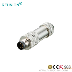 M8/M12 Assembled Connectors 4pins X Type Agricultural Equipment Connector